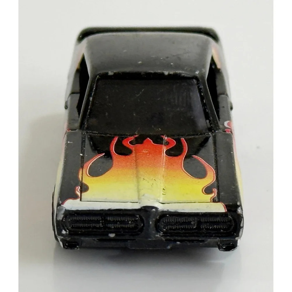 Racing Champions 1969 GTO Diecast Car Kids 1/64 Black Flame Hot Rod‎ Toy